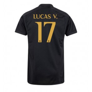 Maillot de foot Real Madrid Lucas Vazquez #17 Troisième 2023-24 Manches Courte
